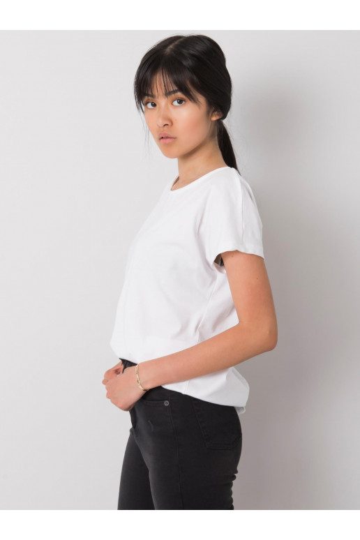 Nadia ühevärviline valge T-särk Nadia ühevärviline valge T-särk