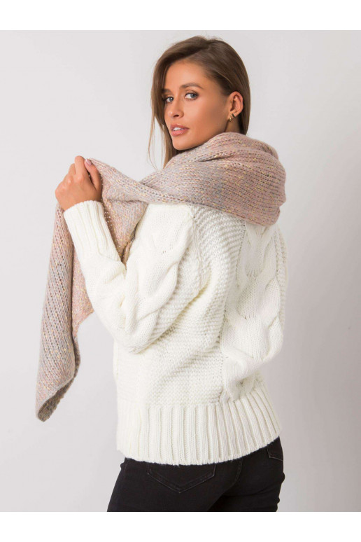 Naiste roosa kullast niidiga sall