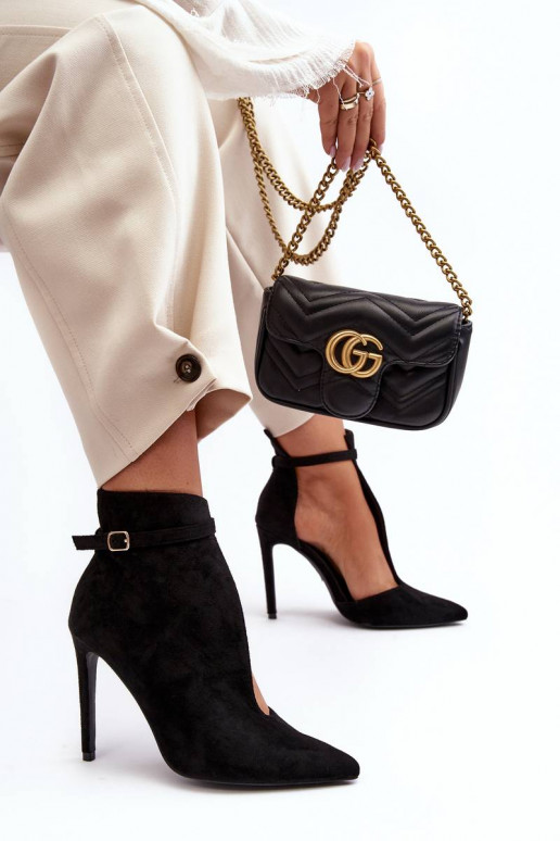 Seemisnahast kingad kõrge jämeda... Seemisnahast kingad kõrge jämeda...