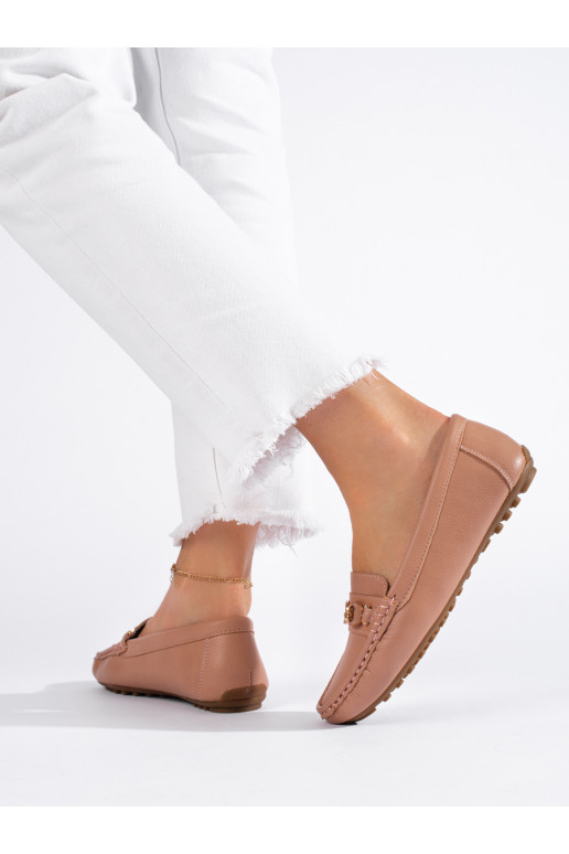 Naiste mokassiinid Vinceza tumeroosad värvi