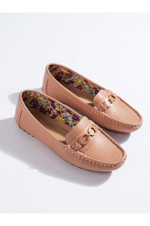 Naiste mokassiinid Vinceza tumeroosad värvi