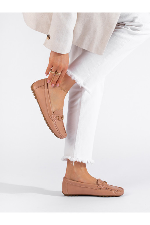 Naiste mokassiinid Vinceza tumeroosad värvi