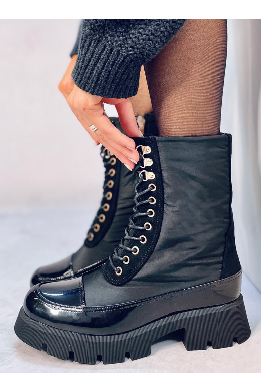 Naiste poolsaapad MERCED BLACK