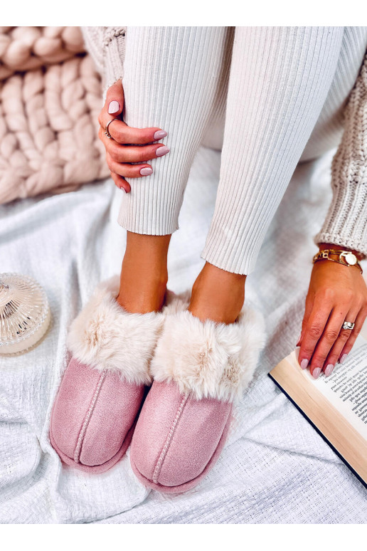 Karusnahaga sussid OTTEYS roosat värvi Karusnahaga sussid OTTEYS roosat värvi