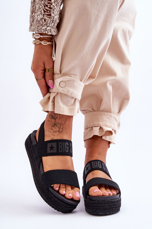 Naistesandaalid Big Star mustad