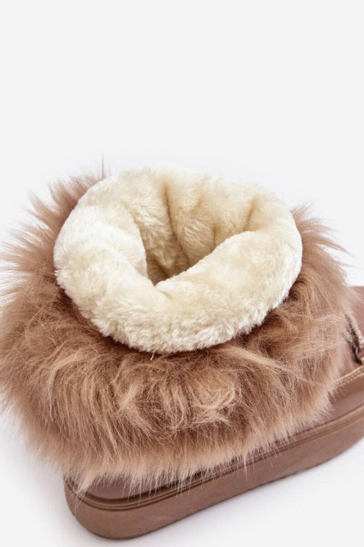 Nööpidega lumesaapad nööritavad beeži... Nööpidega lumesaapad nööritavad beeži...