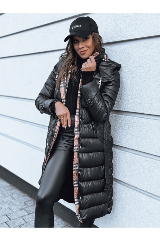 SRUCE naiste talvemantel must SRUCE naiste talvemantel must