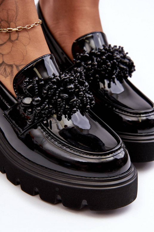 Naistesaapad kaunistustega mustad... Naistesaapad kaunistustega mustad...