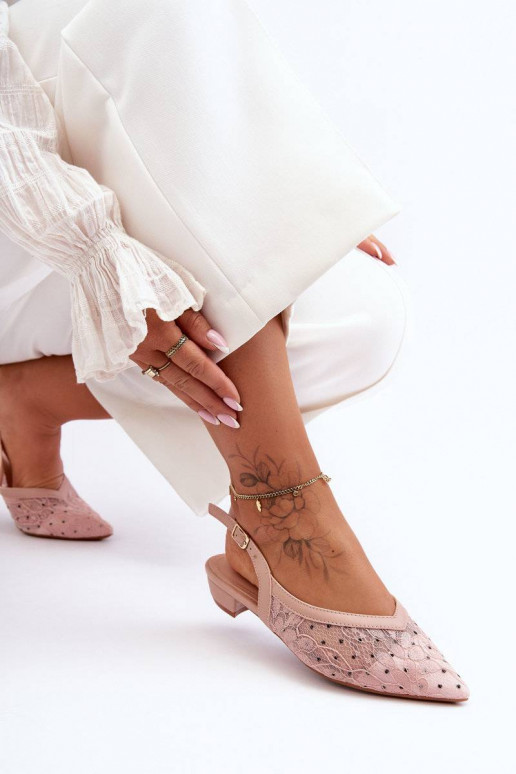 Baleriinad täppidega Tumeroosad värvi... Baleriinad täppidega Tumeroosad värvi...