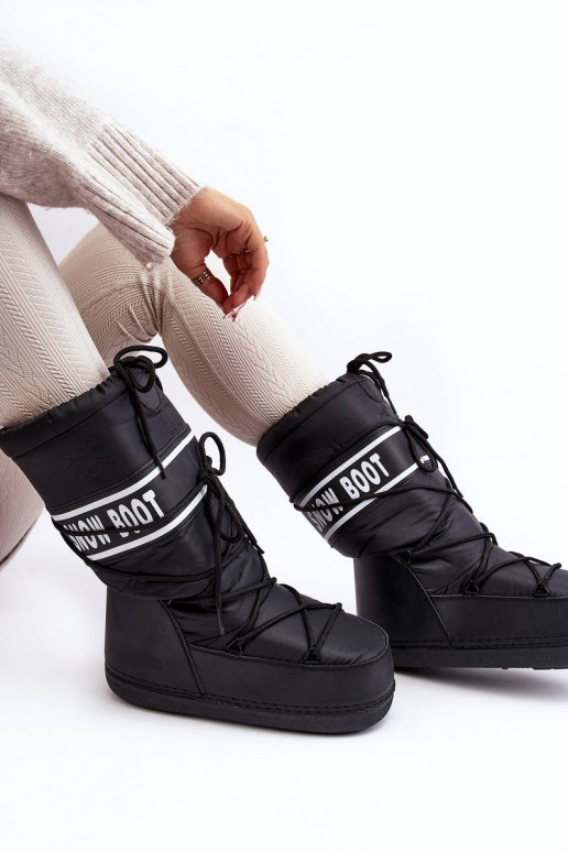 Nööpidega lumesaapad mustad Venila Nööpidega lumesaapad mustad Venila