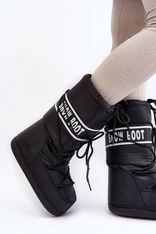 Nööpidega lumesaapad mustad Venila Nööpidega lumesaapad mustad Venila