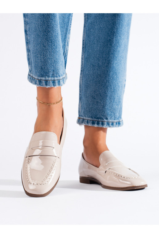 Laque beeži värvi Naiste mokassiinid...