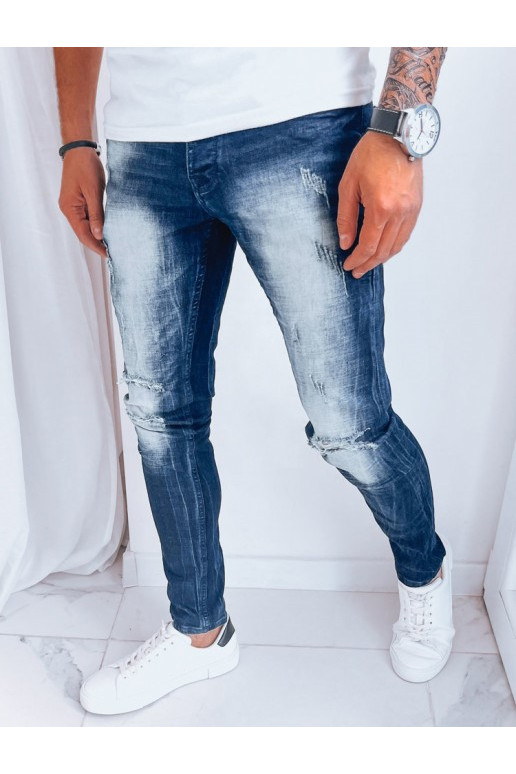 Meeste tumesinised teksapüksid Meeste tumesinised teksapüksid