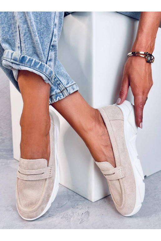 Mokassiinid pehme tald HICKS BEIGE
