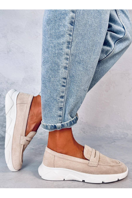 Mokassiinid pehme tald HICKS BEIGE