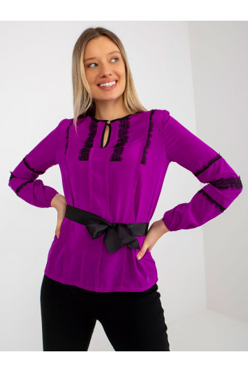 Lilla naiste pidulik pluus...