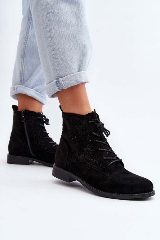 Naiste poolsaapad mustriga mustad... Naiste poolsaapad mustriga mustad...