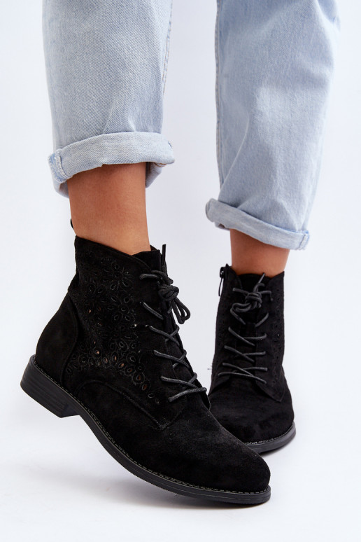 Naiste poolsaapad mustriga mustad... Naiste poolsaapad mustriga mustad...