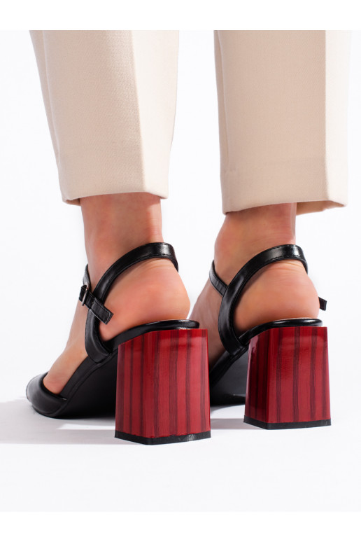 sandaalid   Mustad kõrge kontsaga sandaalid   Mustad kõrge kontsaga