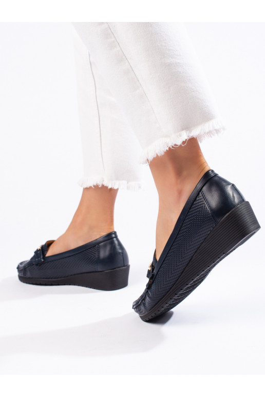 tumesinist värvi naiste mokassiinid  tumesinist värvi naiste mokassiinid