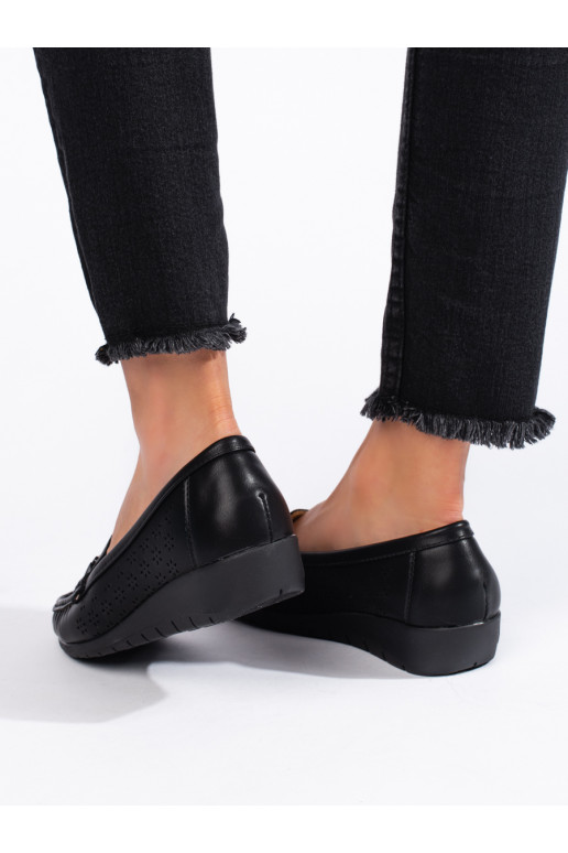 Must naiste mokassiinid Must naiste mokassiinid
