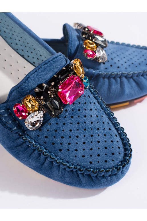 Sinist värvi  mokassiinid   Sinist värvi  mokassiinid