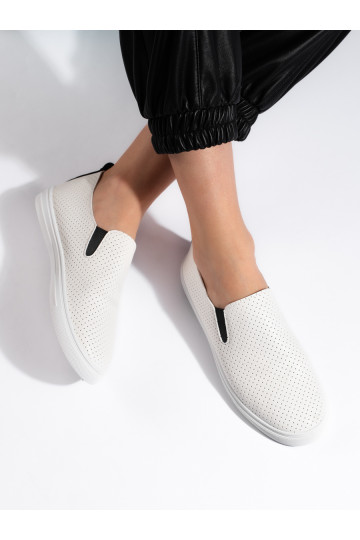 kingad slip on valge värv-Mustad 2