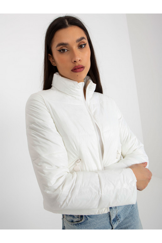 Ecru lühike taskutega tepitud jakk Ecru lühike taskutega tepitud jakk