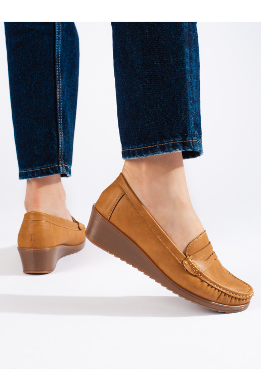 Naiste mokassiinid pruunid värvi