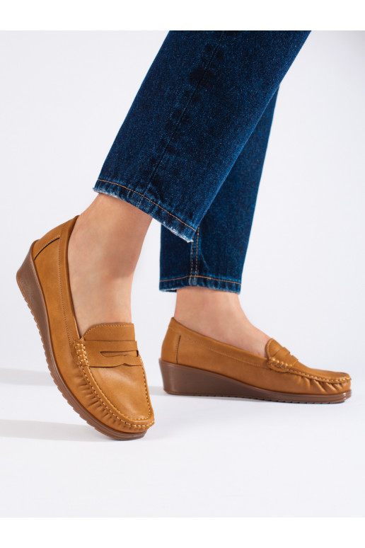 Naiste mokassiinid pruunid värvi