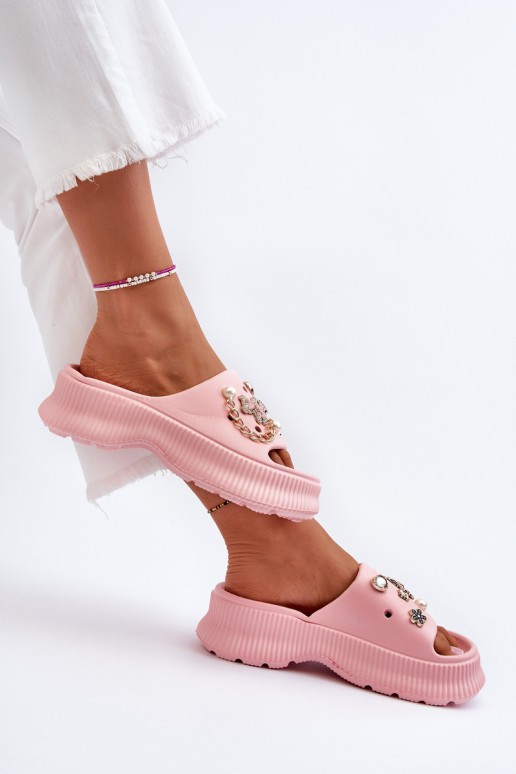 Kerged sussid Tumeroosad värvi Afariana Kerged sussid Tumeroosad värvi Afariana