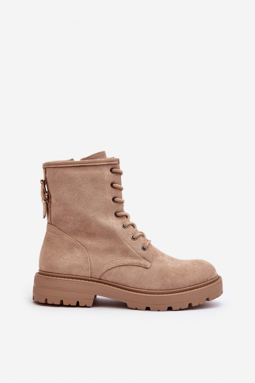 Saapad tõmblukuga Elevandiluu värvi... Saapad tõmblukuga Elevandiluu värvi...