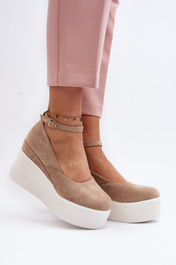 Espadrillid beeži värvi Malla