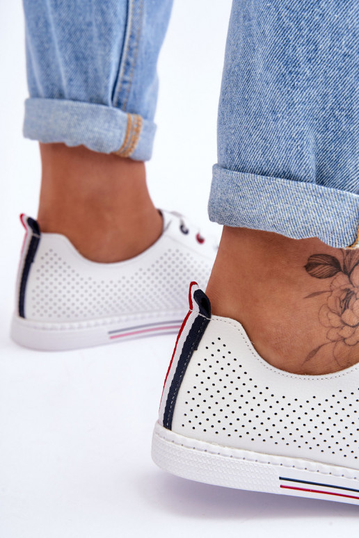 Vabaaja jalanõud valget värvi S.Barski Vabaaja jalanõud valget värvi S.Barski