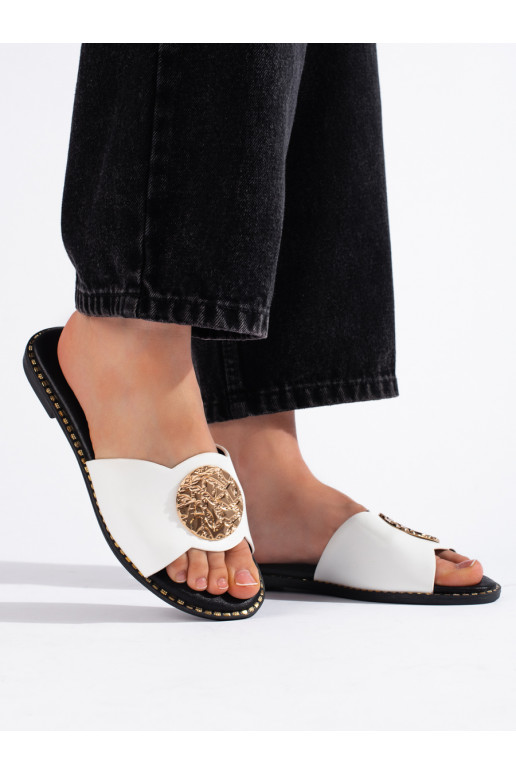 Elegantsed valge värv plätud 