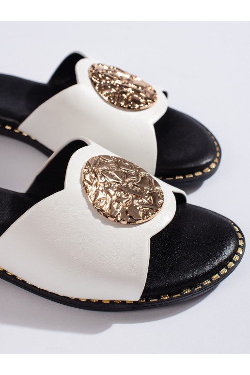 Elegantsed valge värv plätud 