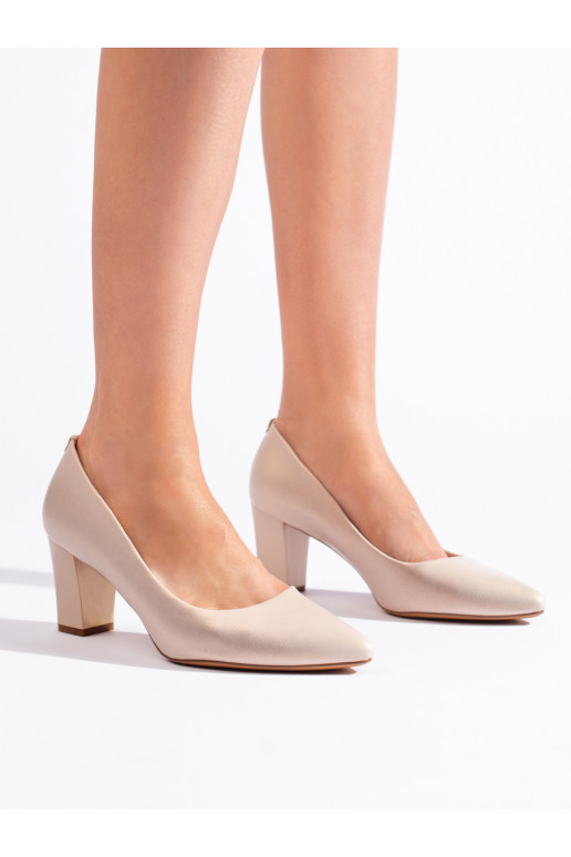 Elegantsed  poolsaapad kõrge kontsaga