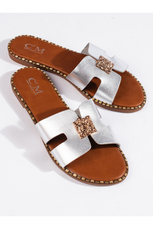 Hõbedat värvi  plätud 