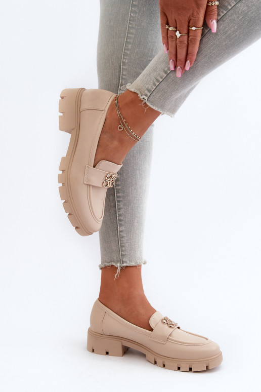 Elegantsed naiste mokassiinid beeži... Elegantsed naiste mokassiinid beeži...