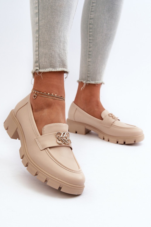 Elegantsed naiste mokassiinid beeži... Elegantsed naiste mokassiinid beeži...