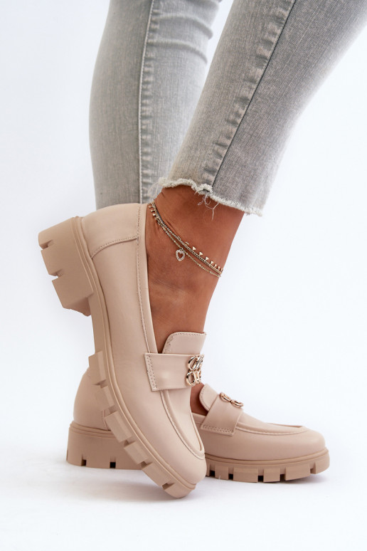 Elegantsed naiste mokassiinid beeži... Elegantsed naiste mokassiinid beeži...