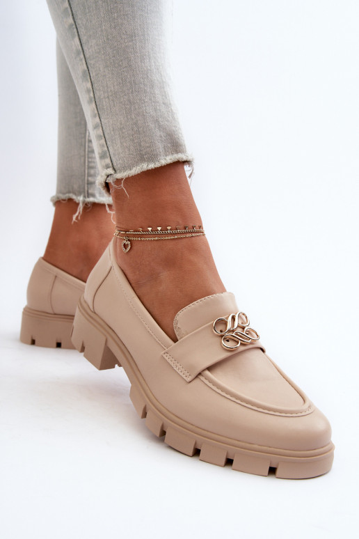 Elegantsed naiste mokassiinid beeži... Elegantsed naiste mokassiinid beeži...