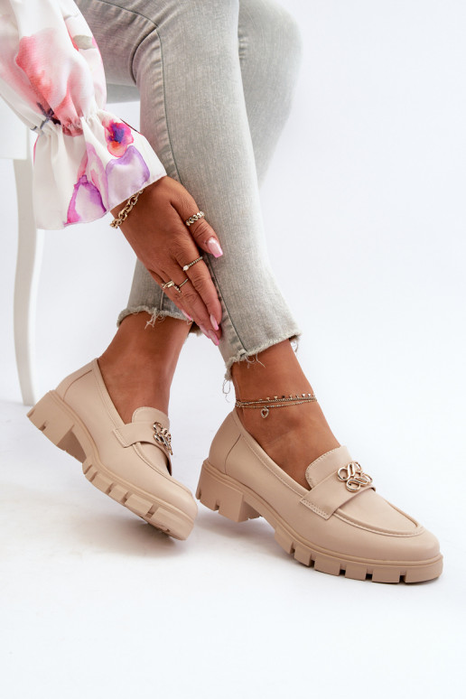 Elegantsed naiste mokassiinid beeži... Elegantsed naiste mokassiinid beeži...