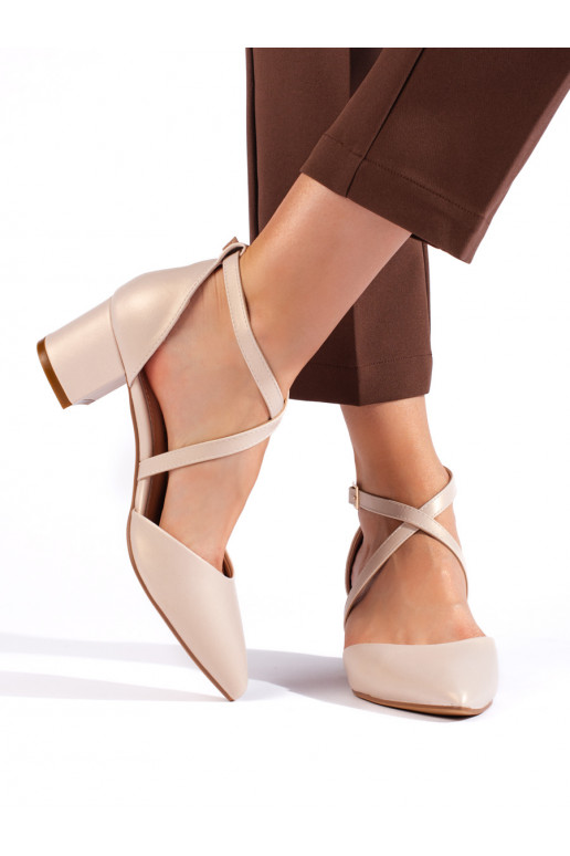 beeži värvi poolsaapad Sergio Leone