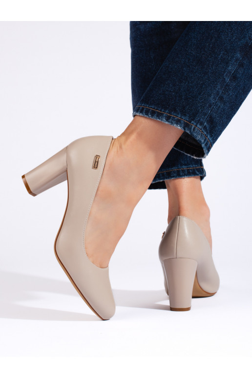  halli värvi poolsaapad kõrge kontsaga Sergio Leone