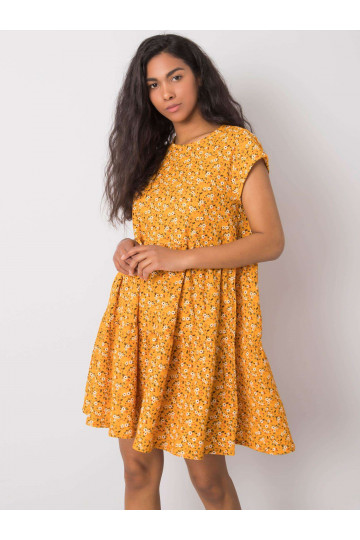 Kollane oversized kleit Eve STITCH & SOUL