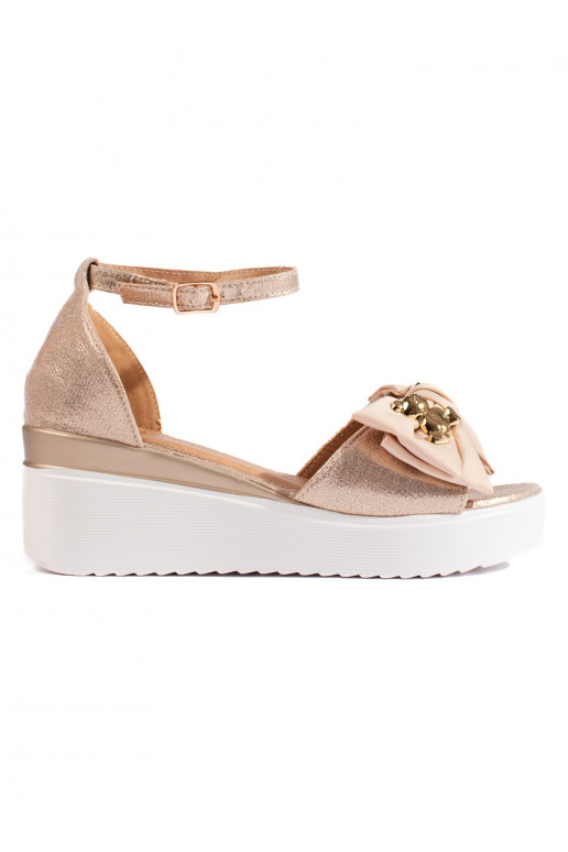 Kuldset värvi  kingad  