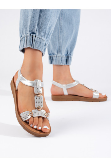 Hõbedat värvi kingad