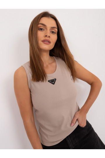 Top tüüp pluus tumebeež