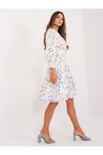 Kleit valge-sinine 2